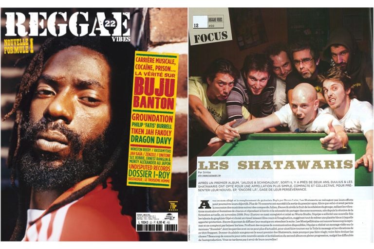 Publication Reggae Vibes 22 Pierre Abramovici