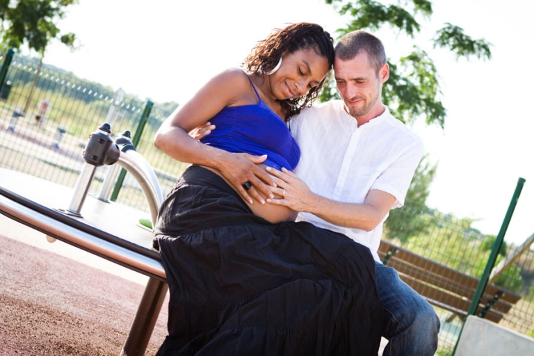 Photographe Portrait Grossesse Montpellier Lac du Cres Pierre Abramovici