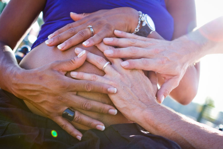 Photographe Portrait Grossesse Montpellier Lac du Cres Pierre Abramovici
