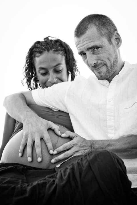 Photographe Portrait Grossesse Montpellier Lac du Cres Pierre Abramovici