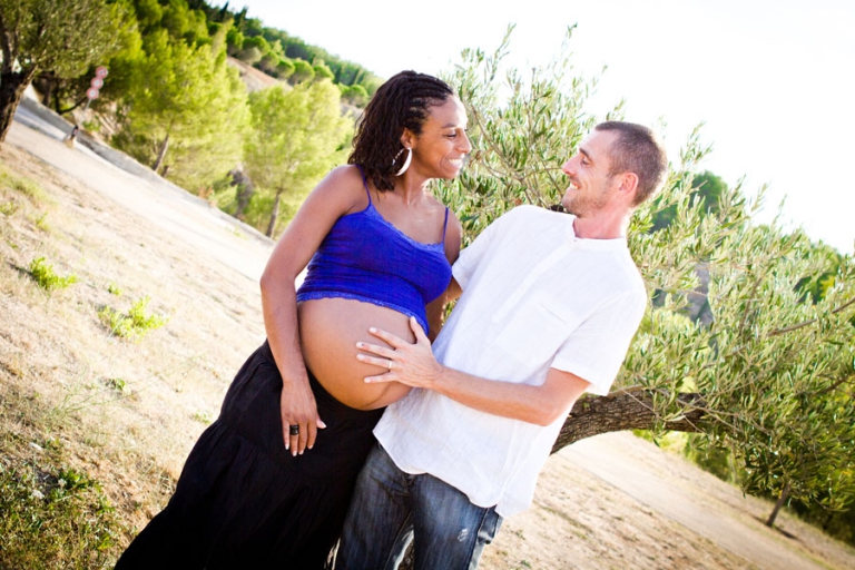 Photographe Portrait Grossesse Montpellier Lac du Cres Pierre Abramovici