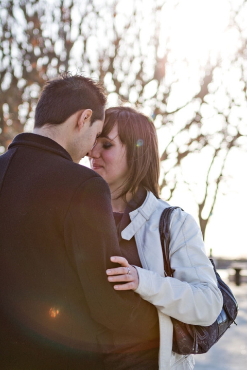 Photographe Portrait Couple Montpellier Promenade du Peyrou Pierre Abramovici