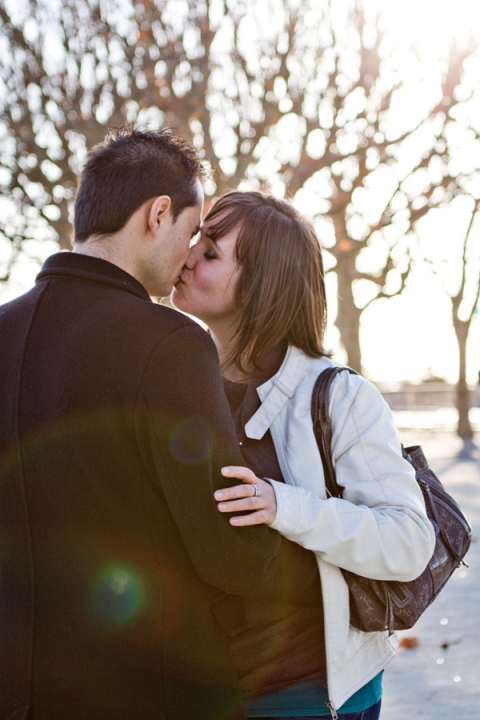 Photographe Portrait Couple Montpellier Promenade du Peyrou Pierre Abramovici