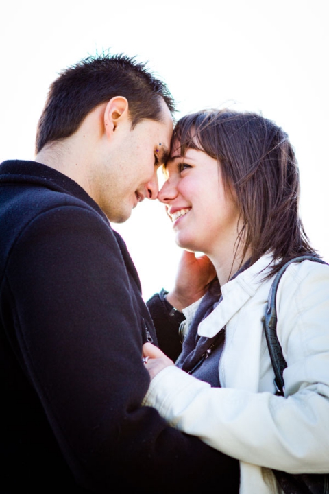 Photographe Portrait Couple Montpellier Promenade du Peyrou Pierre Abramovici