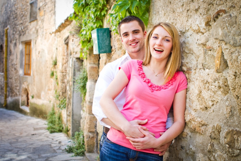 Photographe Portrait Engagement Couple Montpellier Saint-Guilhem-le-Désert Pierre Abramovici
