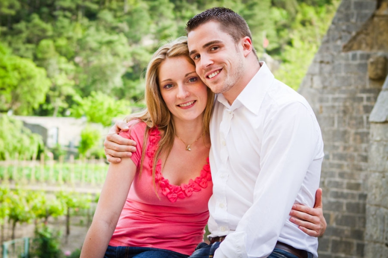 Photographe Portrait Engagement Couple Montpellier Saint-Guilhem-le-Désert Pierre Abramovici