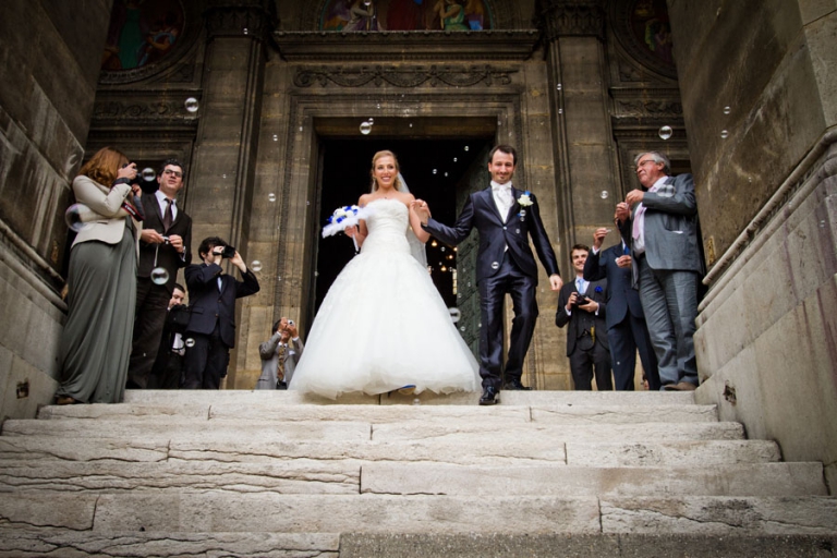 Photographe Mariage Paris Eglise Saint-Augustin Pavillon Dauphine Pierre Abramovici