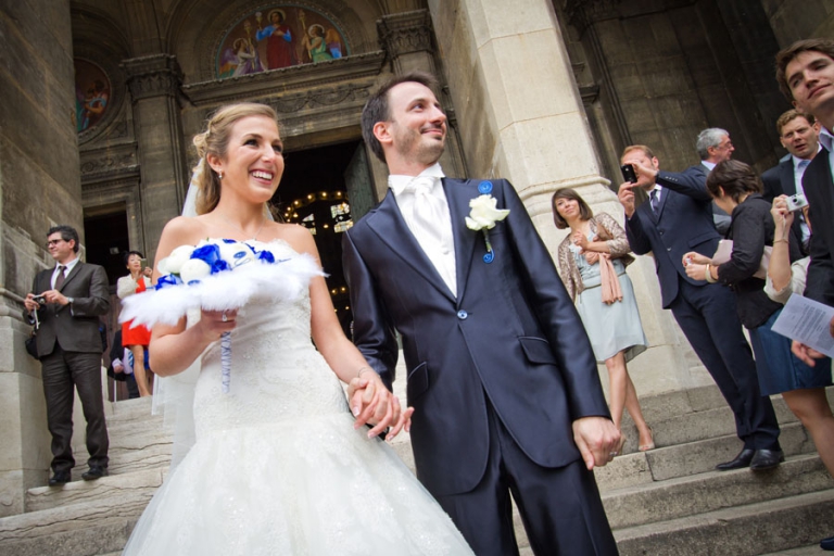 Photographe Mariage Paris Eglise Saint-Augustin Pavillon Dauphine Pierre Abramovici
