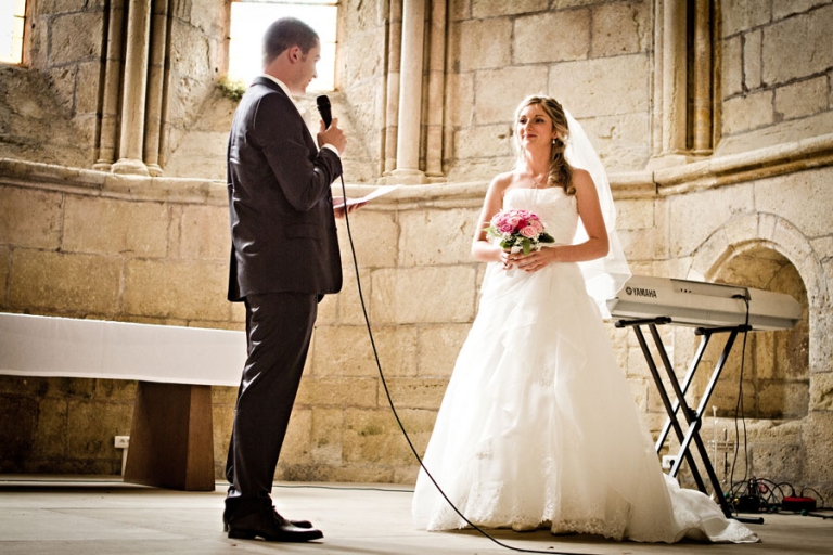 Photographe Mariage Montpellier Abbaye de Vignogoul Domaine de la Vière Pierre Abramovici