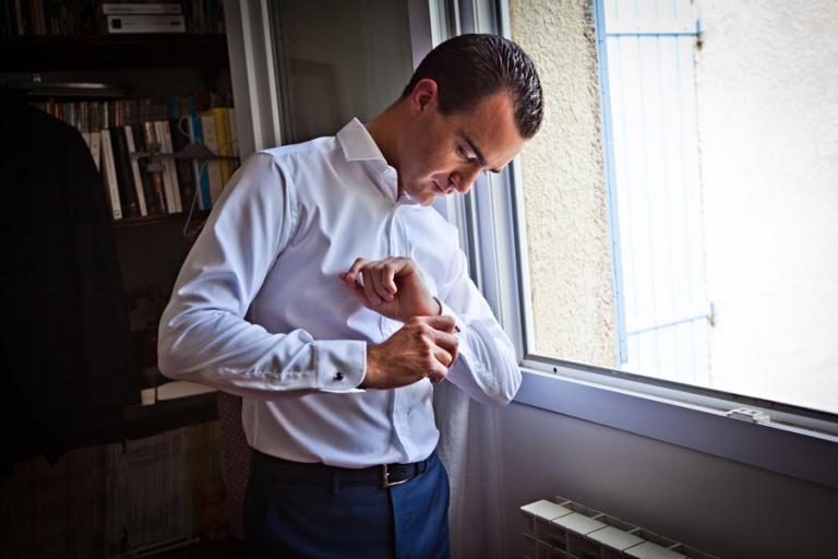 Photographe Mariage Montpellier Demeure des Brousses Voile Bleue Pierre Abramovici