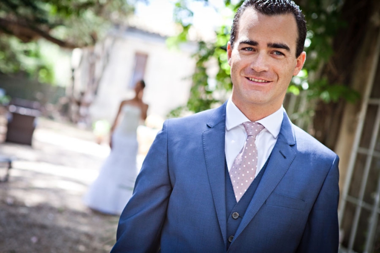 Photographe Mariage Montpellier Demeure des Brousses Voile Bleue Pierre Abramovici