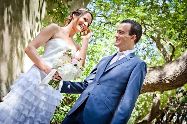 Photographe Mariage Montpellier Demeure des Brousses Voile Bleue Pierre Abramovici