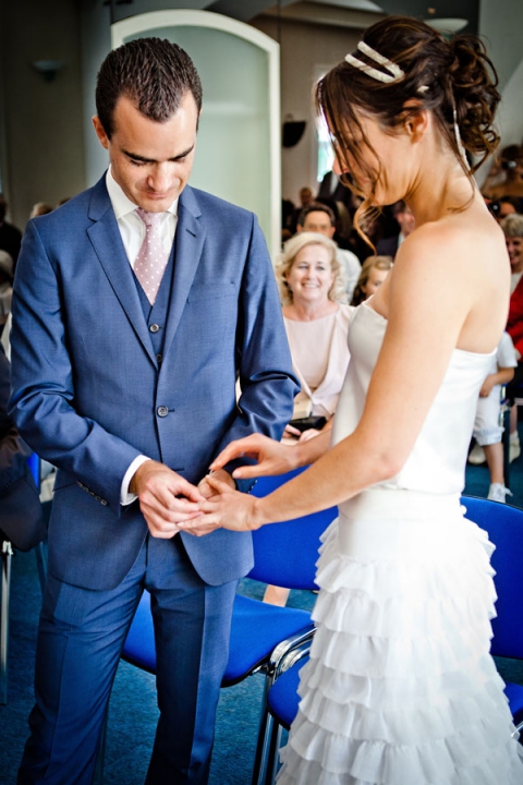 Photographe Mariage Montpellier Demeure des Brousses Voile Bleue Pierre Abramovici