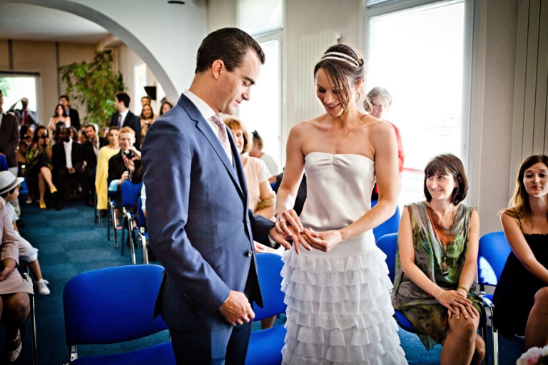 Photographe Mariage Montpellier Demeure des Brousses Voile Bleue Pierre Abramovici