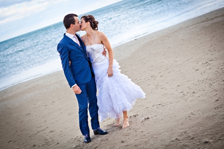 Photographe Mariage Montpellier Demeure des Brousses Voile Bleue Pierre Abramovici