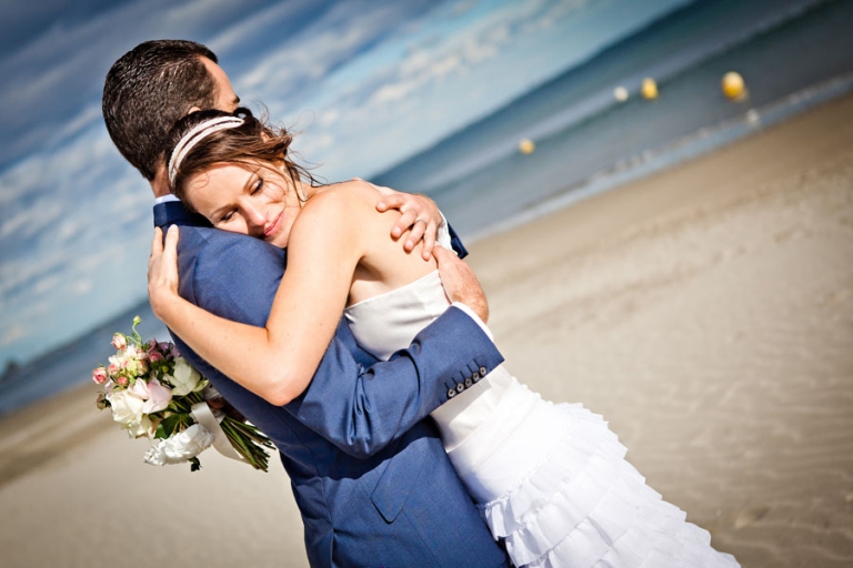 Photographe Mariage Montpellier Demeure des Brousses Voile Bleue Pierre Abramovici