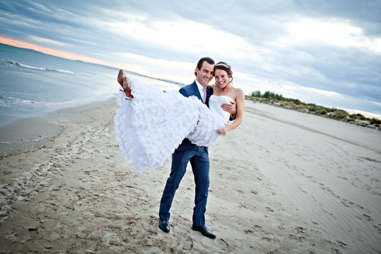 Photographe Mariage Montpellier Demeure des Brousses Voile Bleue Pierre Abramovici