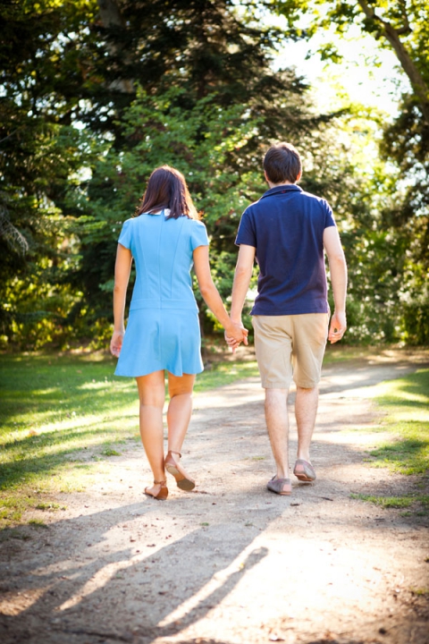 Photographe Portrait Engagement Couple Montpellier Castelnau-le-Lez Domaine Verchant Pierre Abramovici