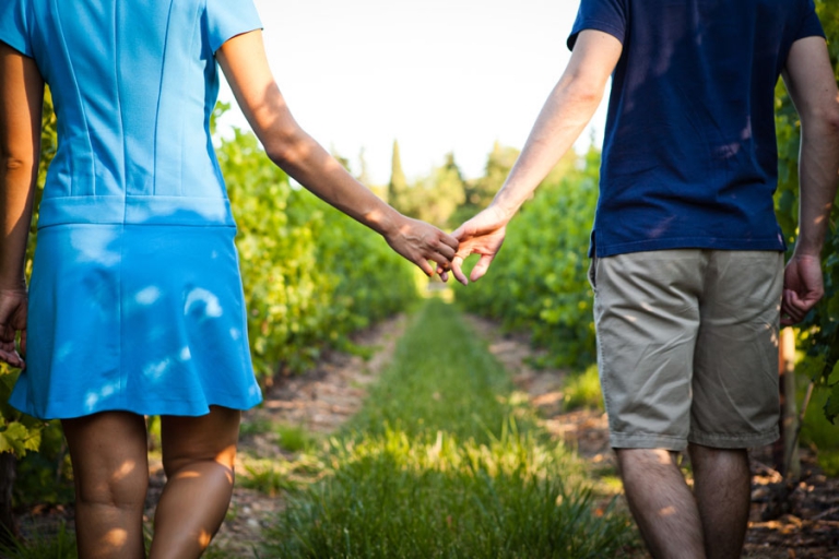 Photographe Portrait Engagement Couple Montpellier Castelnau-le-Lez Domaine Verchant Pierre Abramovici