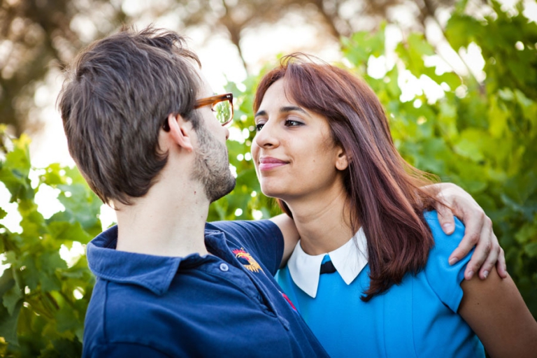 Photographe Portrait Engagement Couple Montpellier Castelnau-le-Lez Domaine Verchant Pierre Abramovici