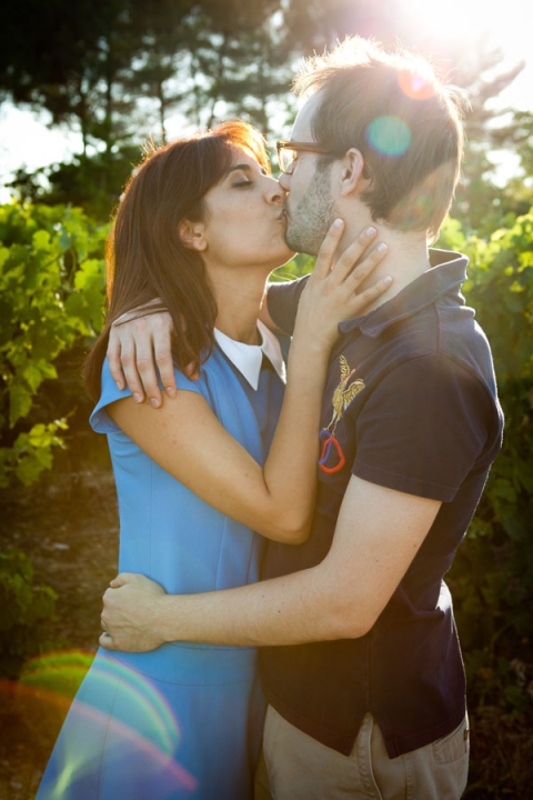 Photographe Portrait Engagement Couple Montpellier Castelnau-le-Lez Domaine Verchant Pierre Abramovici