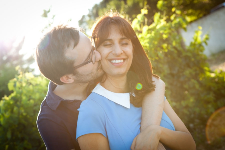 Photographe Portrait Engagement Couple Montpellier Castelnau-le-Lez Domaine Verchant Pierre Abramovici