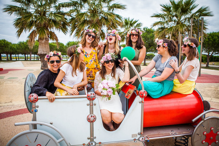 Photographe Portrait EVJF Montpellier Palavas-les-Flots Parc du Levant Pierre Abramovici