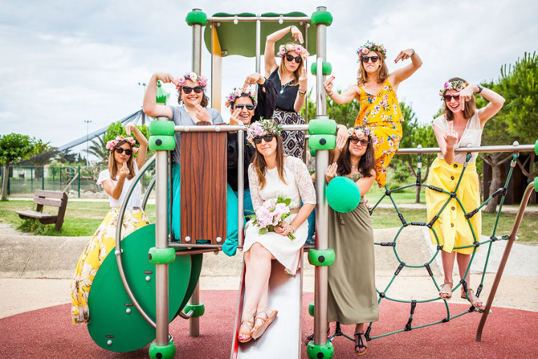 Photographe Portrait EVJF Montpellier Palavas-les-Flots Parc du Levant Pierre Abramovici