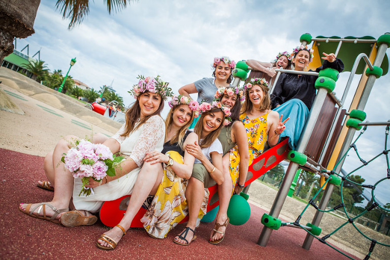 Photographe Portrait EVJF Montpellier Palavas-les-Flots Parc du Levant Pierre Abramovici
