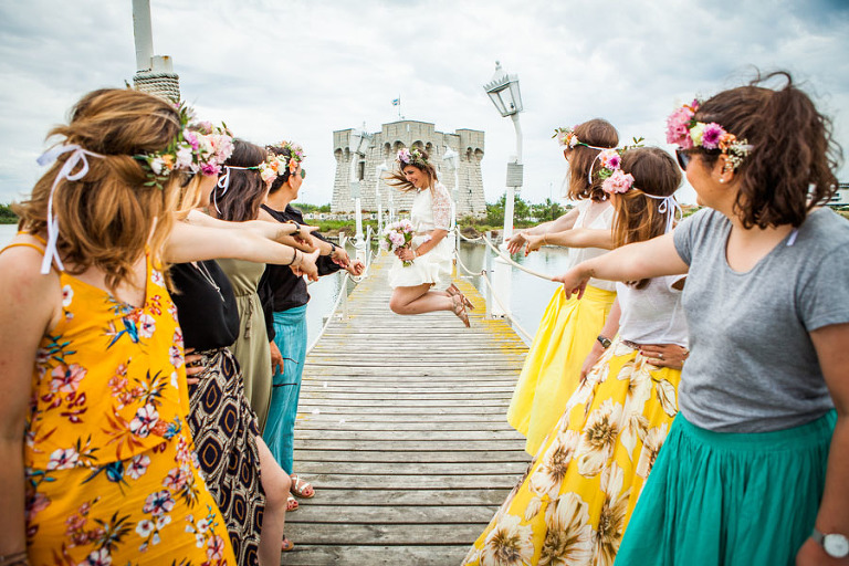 Photographe Portrait EVJF Montpellier Palavas-les-Flots Parc du Levant Pierre Abramovici